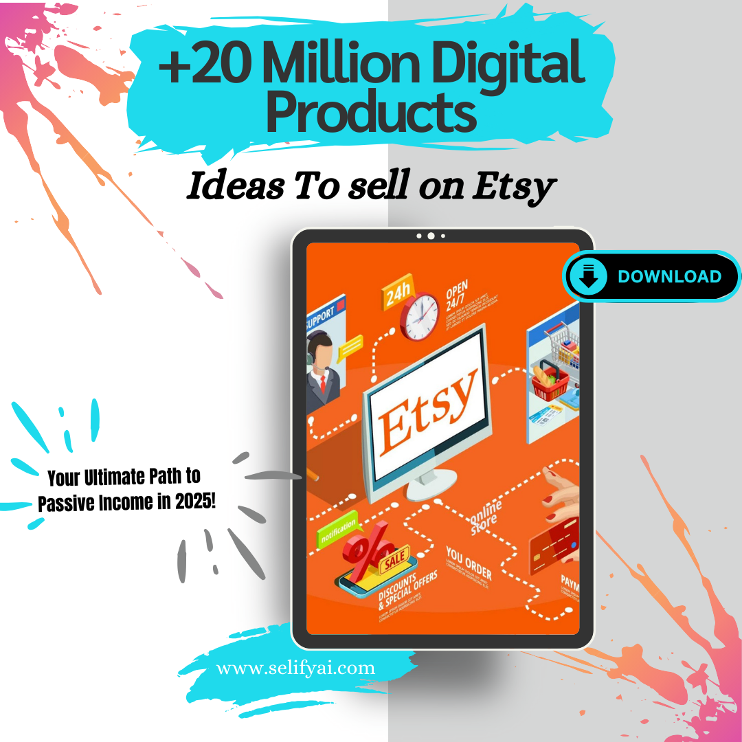 +20 Million DIGITAL Products for Etsy