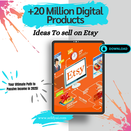 +20 Million DIGITAL Products for Etsy